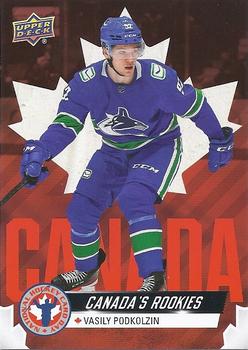 2022 Upper Deck National Hockey Card Day Canada #CAN-3 Vasily Podkolzin Front