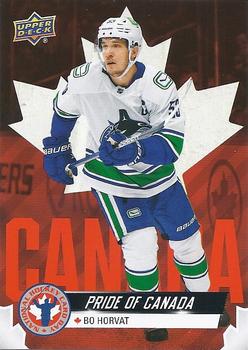 2022 Upper Deck National Hockey Card Day Canada #CAN-8 Bo Horvat Front