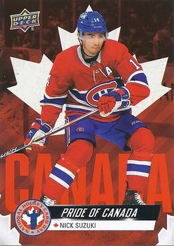 2022 Upper Deck National Hockey Card Day Canada #CAN-9 Nick Suzuki Front