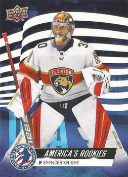 2022 Upper Deck National Hockey Card Day USA #USA-3 Spencer Knight Front