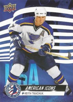 2022 Upper Deck National Hockey Card Day USA #USA-15 Keith Tkachuk Front