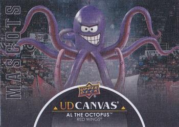 2021-22 Upper Deck - UD Canvas Black #C401 Al The Octopus Front