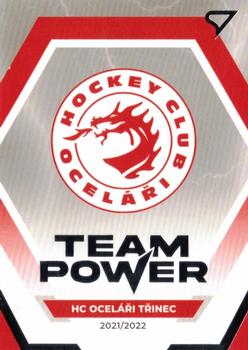 2021-22 SportZoo Tipsport ELH - Team Power #TP-02 Team Logo Front