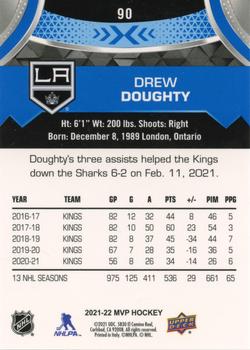 2021-22 Upper Deck MVP - Blue #90 Drew Doughty Back