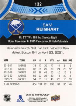 2021-22 Upper Deck MVP - Blue #132 Sam Reinhart Back