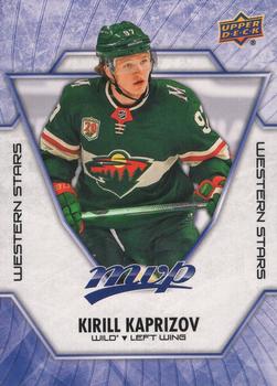 2021-22 Upper Deck MVP - Western Stars #WS-4 Kirill Kaprizov Front