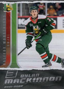 2021-22 Extreme Halifax Mooseheads (QMJHL) #1 Dylan MacKinnon Front