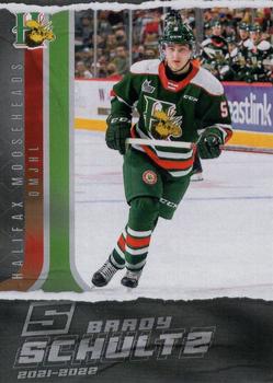 2021-22 Extreme Halifax Mooseheads (QMJHL) #2 Brady Schultz Front