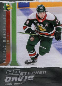 2021-22 Extreme Halifax Mooseheads (QMJHL) #13 Stephen Davis Front