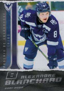 2021-22 Extreme Sherbrooke Phoenix (QMJHL) #4 Alexandre Blanchard Front