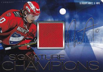 2016-17 Cardset Finland - Signature Champions Redemption #SC1 Roope Hintz Front