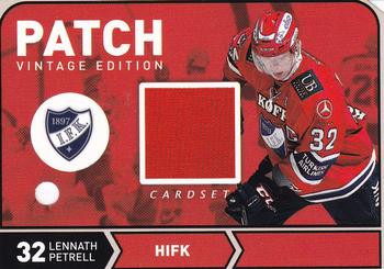 2018-19 Cardset Finland - Patch Series 2 Redemption #NNO Lennart Petrell Front