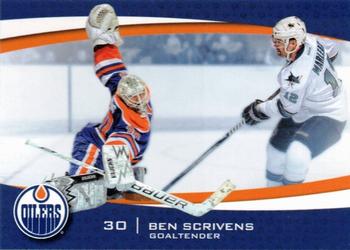 2014 Sport Chek Edmonton Oilers Frozen Moments #NNO Ben Scrivens Front
