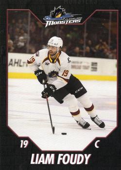 2021-22 Cleveland Monsters (AHL) #NNO Liam Foudy Front