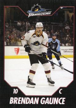 2021-22 Cleveland Monsters (AHL) #NNO Brendan Gaunce Front