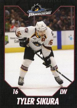 2021-22 Cleveland Monsters (AHL) #NNO Tyler Sikura Front