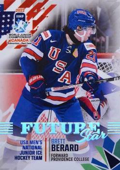 2022 BY Cards IIHF World Junior Championship (Unlicensed) #10 Brett Berard Front