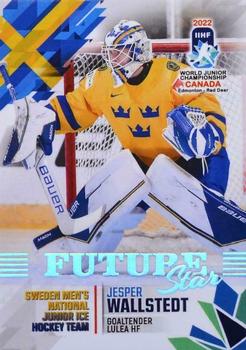 2022 BY Cards IIHF World Junior Championship (Unlicensed) #11 Jesper Wallstedt Front