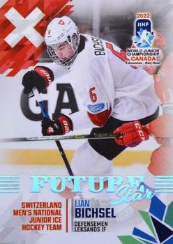 2022 BY Cards IIHF World Junior Championship (Unlicensed) #45 Lian Bichsel Front