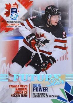2022 BY Cards IIHF World Junior Championship (Unlicensed) #56 Owen Power Front