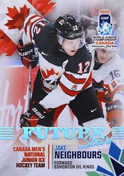 2022 BY Cards IIHF World Junior Championship (Unlicensed) #59 Jake Neighbours Front