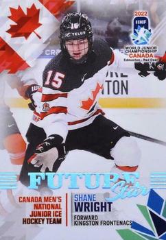 2022 BY Cards IIHF World Junior Championship (Unlicensed) #61 Shane Wright Front