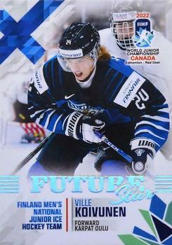 2022 BY Cards IIHF World Junior Championship (Unlicensed) #80 Ville Koivunen Front