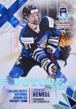 2022 BY Cards IIHF World Junior Championship (Unlicensed) #85 Joakim Kemell Front