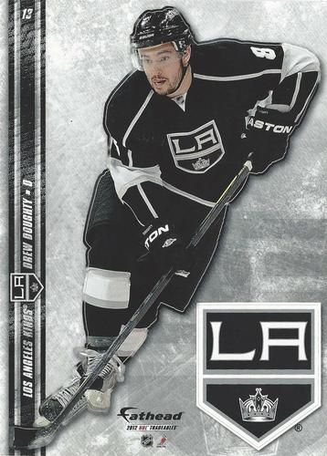 2012 Fathead NHL Tradeables #13 Drew Doughty Front