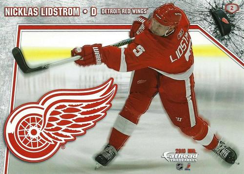 2010 Fathead NHL Tradeables #2 Nicklas Lidstrom Front