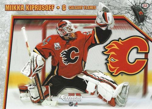 2010 Fathead NHL Tradeables #22 Miikka Kiprusoff Front
