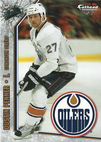 2010 Fathead NHL Tradeables #39 Dustin Penner Front