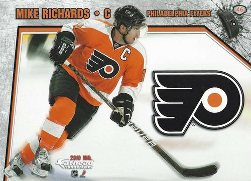 2010 Fathead NHL Tradeables #46 Mike Richards Front