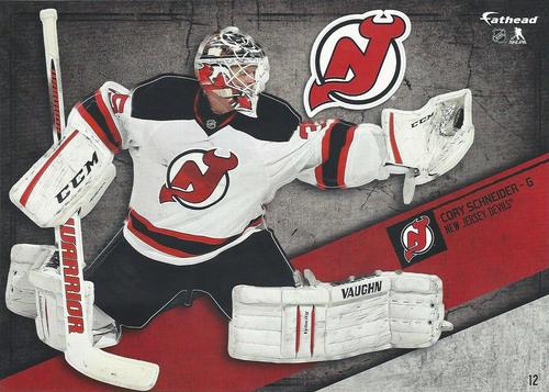 2014-15 Fathead NHL Tradeables #12 Cory Schneider Front