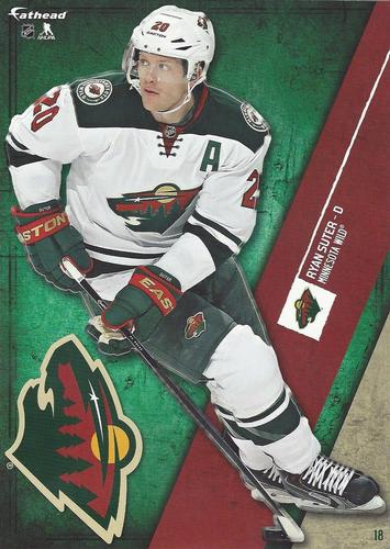 2014-15 Fathead NHL Tradeables #18 Ryan Suter Front