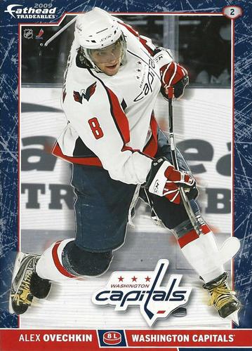 2009 Fathead NHL Tradeables #2 Alex Ovechkin Front