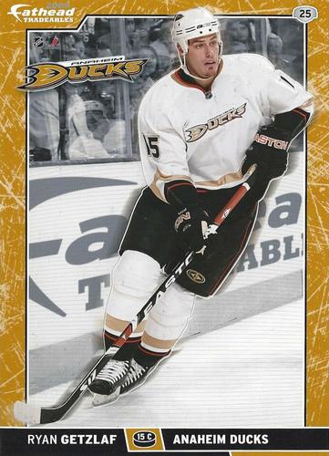 2009 Fathead NHL Tradeables #25 Ryan Getzlaf Front