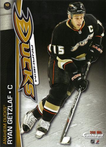 2011 Fathead NHL Tradeables #10 Ryan Getzlaf Front