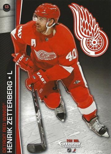 2011 Fathead NHL Tradeables #13 Henrik Zetterberg Front