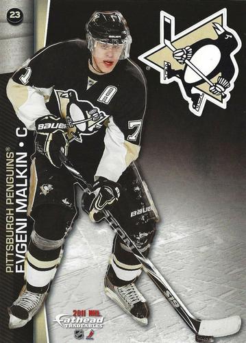 2011 Fathead NHL Tradeables #23 Evgeni Malkin Front