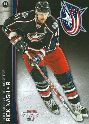 2011 Fathead NHL Tradeables #35 Rick Nash Front