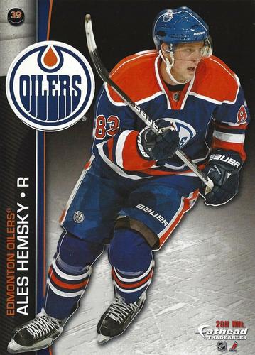 2011 Fathead NHL Tradeables #39 Ales Hemsky Front