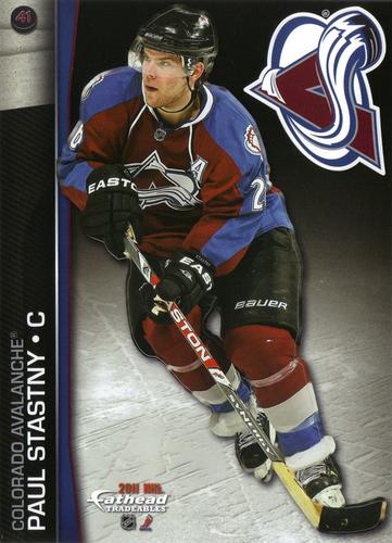 2011 Fathead NHL Tradeables #41 Paul Stastny Front