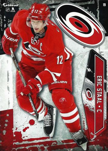 2015-16 Fathead NHL Tradeables #19 Eric Staal Front
