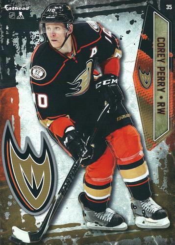 2015-16 Fathead NHL Tradeables #35 Corey Perry Front