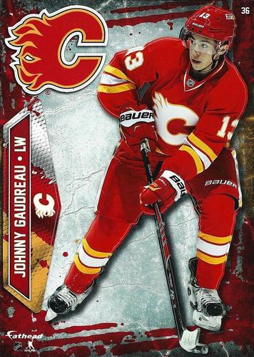2015-16 Fathead NHL Tradeables #36 Johnny Gaudreau Front