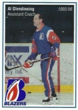 1995-96 Kamloops Blazers (WHL) #NNO Al Glendenning Front