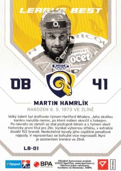 2021-22 SportZoo Tipsport ELH - League Best #LB-01 Martin Hamrlik Back