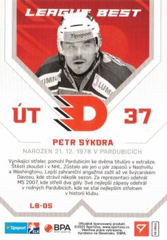 2021-22 SportZoo Tipsport ELH - League Best #LB-05 Petr Sykora Back