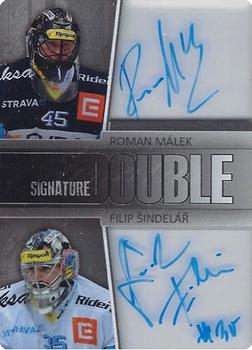 2013 OFS Exclusive - Double Signature #DS-RM+FŠ Roman Malek / Filip Sindelar Front
